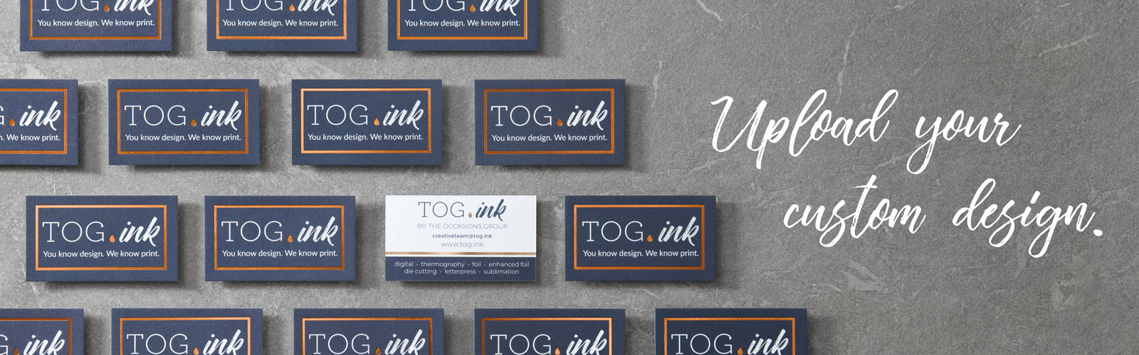 business cards banner