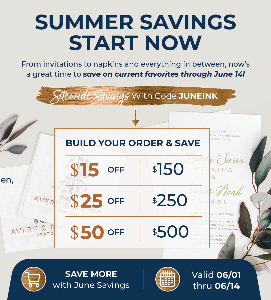 Use promo code JUNEINK through 6/14/26.