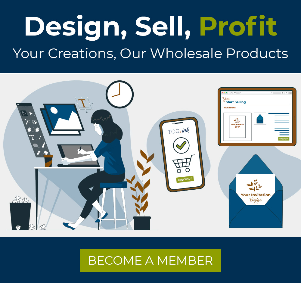 Design, Sell, Profit. Your Creations, Our Wholesale Products. Become a Member.